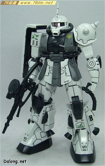 MG高达模型 MG06 MS-06R-1 高机动型扎古Ⅱ