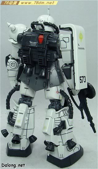 MG高达模型 MG06 MS-06R-1 高机动型扎古Ⅱ