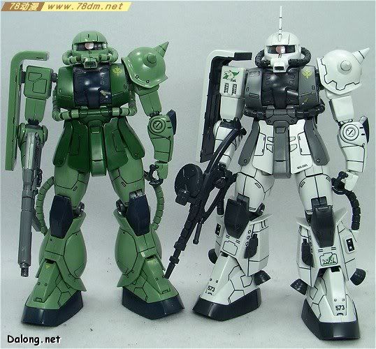 MG高达模型 MG06 MS-06R-1 高机动型扎古Ⅱ