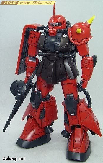 MG高达模型 MG07 MS-06R-2 高机动型扎古Ⅱ