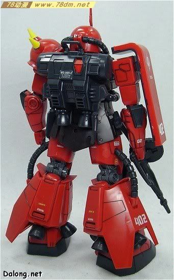 MG高达模型 MG07 MS-06R-2 高机动型扎古Ⅱ