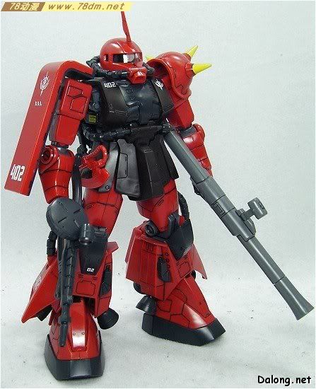 MG高达模型 MG07 MS-06R-2 高机动型扎古Ⅱ