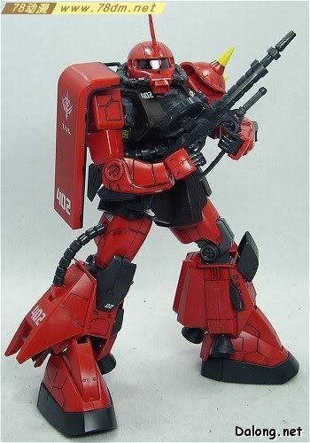 MG高达模型 MG07 MS-06R-2 高机动型扎古Ⅱ