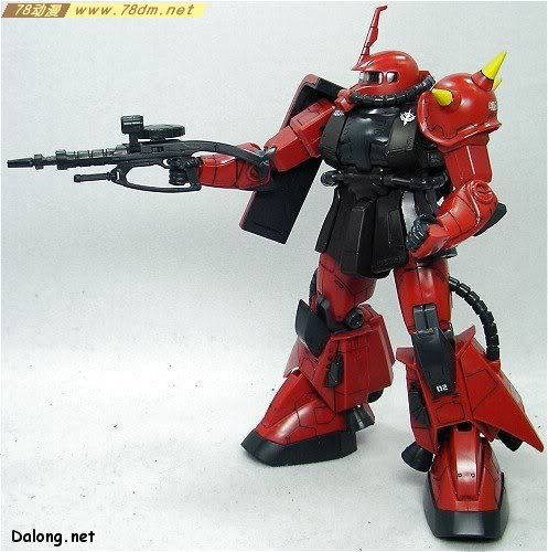 MG高达模型 MG07 MS-06R-2 高机动型扎古Ⅱ
