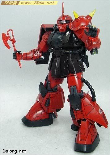 MG高达模型 MG07 MS-06R-2 高机动型扎古Ⅱ