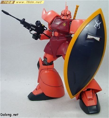 MG高达模型 MG08 MS-14S 夏亚专用勇士