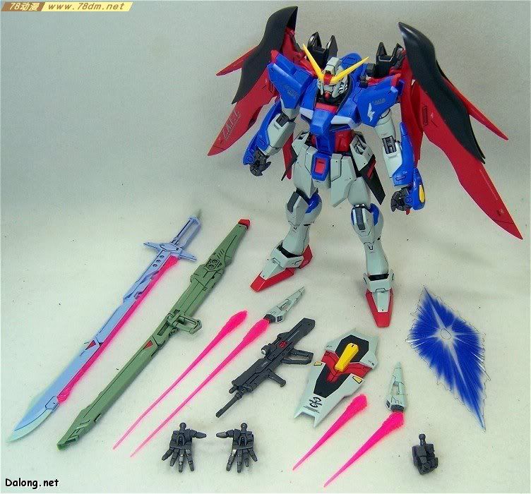 MG高达模型 MG101 ZGMF-X42S 命运高达