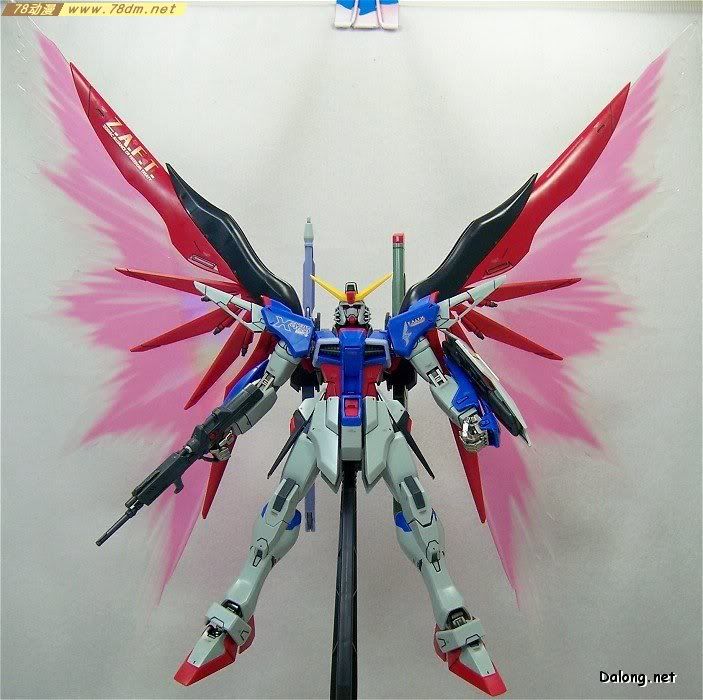 MG高达模型  ZGMF-X42S Destiny Gundam Extreme Blast mode 命运高达豪华版
