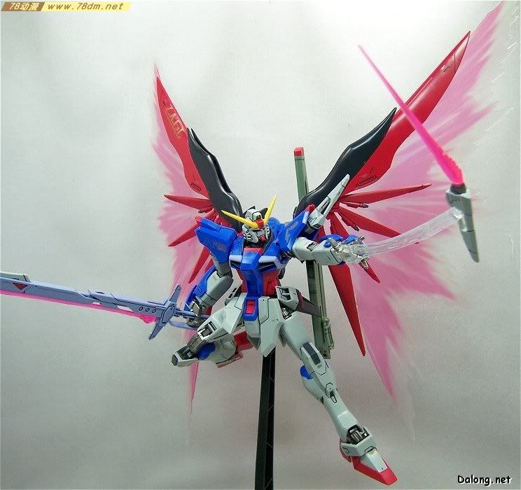 MG高达模型  ZGMF-X42S Destiny Gundam Extreme Blast mode 命运高达豪华版