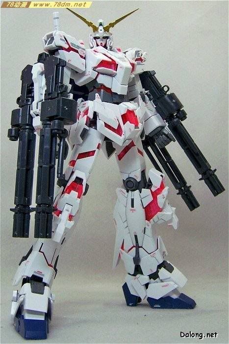 MG高达模型 独角兽枪