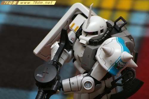 MG系列高达模型介绍 MS-06R-1A Zaku II v2.0 (S.Matsunaga)白狼