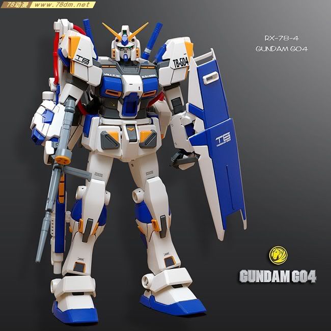 MG高达模型 MG63 RX-78-4 高达四号机