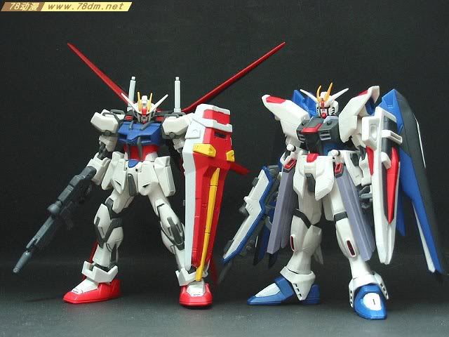 MIA系列成品模型介绍 ZGMF-X10A 自由高达