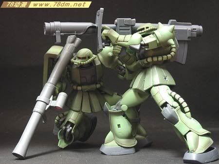 MIA系列成品模型介绍 MS-06F 扎古Ⅱ