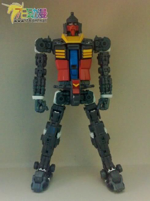 PG系列高达模型介绍 RX-78-2高达动画配色