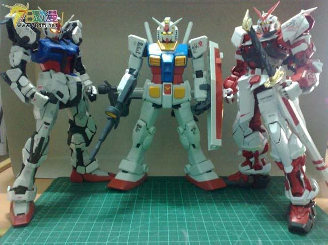 PG系列高达模型介绍 RX-78-2高达动画配色