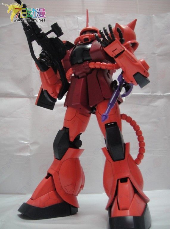 PG系列高达模型 Zaku II (Char's)  夏亚专用扎古II