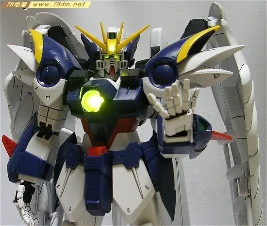 PG系列高达模型 W-Gundam  Zero Custom 飞翼零式高达改