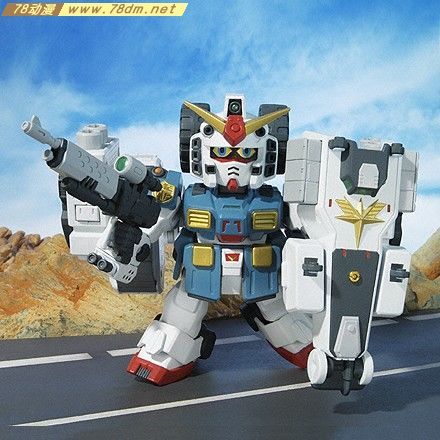 SD高达系列模型 SD FLEXTiON系列 Heavy Weapon Captain Gundam