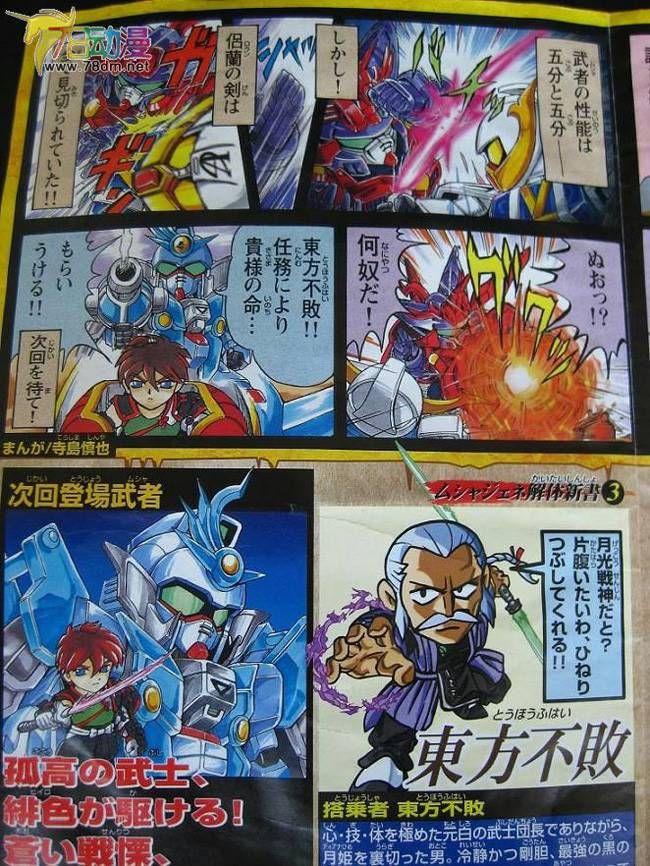 SD高达系列模型 BB战士系列 武者Master Gundam