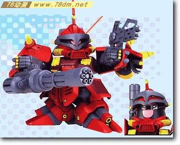 SD高达系列模型 BB战士系列 Zapper Zaku Heavy Weapon Type