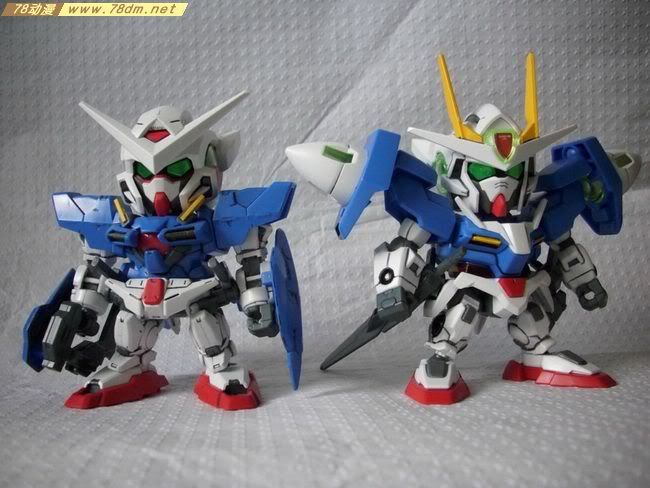 SD高达系列模型 BB战士系列 Double O Gundam