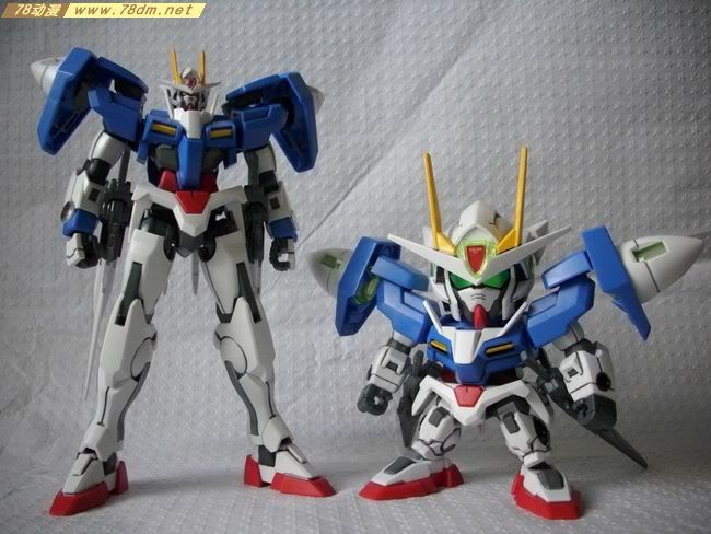 SD高达系列模型 BB战士系列 Double O Gundam