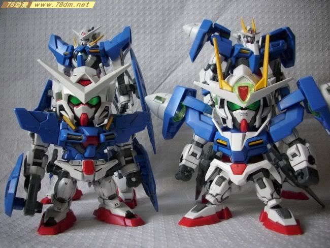 SD高达系列模型 BB战士系列 Double O Gundam