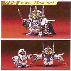 SD高达系列模型 CHIBI战士系列  騎士ガンダムＧＰ０３ｊｒ．