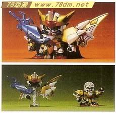 SD高达系列模型 CHIBI战士系列 聖龍騎士ゼロガンダムｊｒ