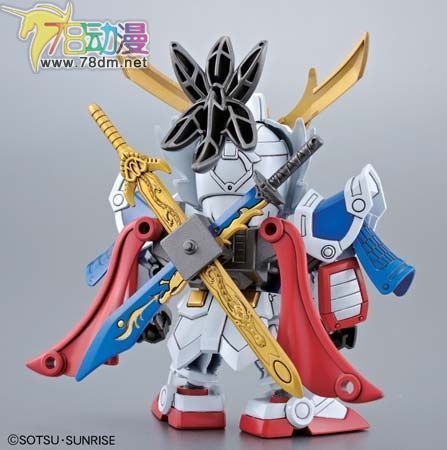 SD Gundam 三国伝系列 真 龍装 劉備Gundam