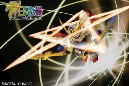 SD Gundam 三国伝系列 真 龍装 劉備Gundam