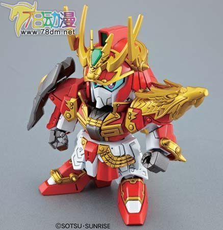 SD Gundam 三国伝系列 真 雷装 張飛Gundam