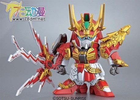 SD Gundam 三国伝系列 真 雷装 張飛Gundam