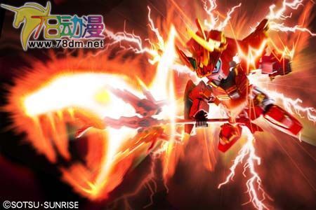 SD Gundam 三国伝系列 真 雷装 張飛Gundam