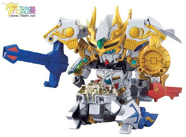 SD Gundam 三国伝系列 真 猛虎装 孫権Gundam天玉鎧