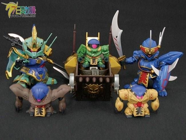 SD Gundam 三国伝系列 真·吕蒙·迪杰  宁·京宝梵 强袭水军套装