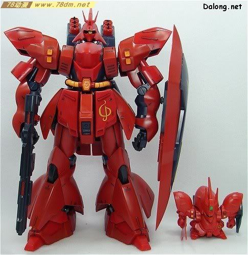 SD高达系列模型 SDGG系列 MSN-04 沙扎比