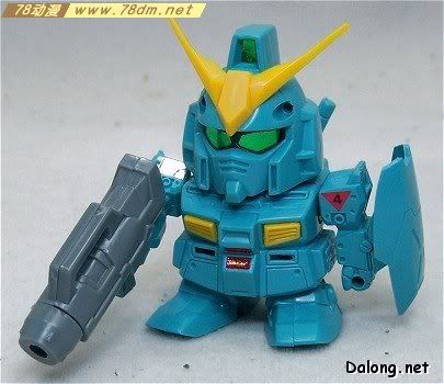 SD高达系列模型 SDGG系列 RGM-79N 特装型吉姆