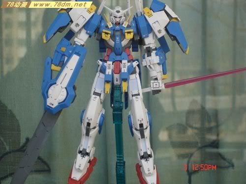 高达00 TV系列模型介绍 GN-001/hs-A01 Gundam Avalanche Exia 雪崩能天使