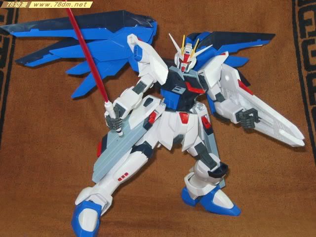 高达Seed/Destiny TV系列模型介绍 ZGMF-X10A 自由高达