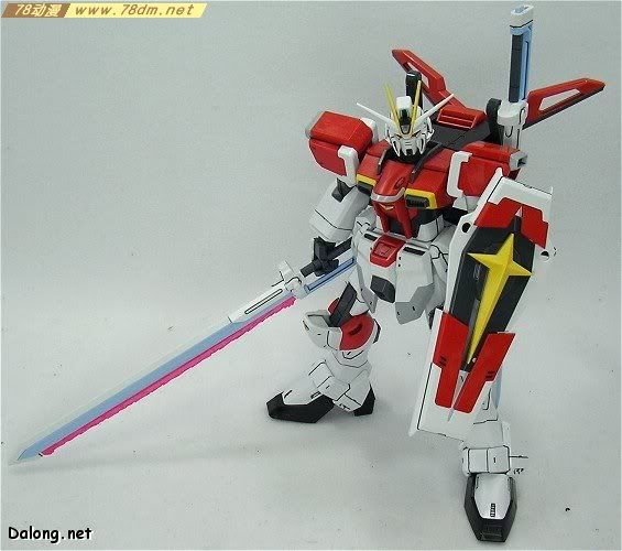 高达Seed/Destiny TV系列模型介绍 ZGMF-X56S/β 剑装备型脉动高达