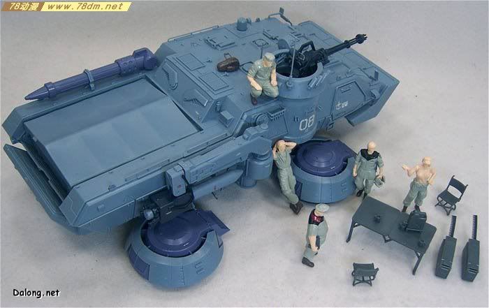 U.C.HG系列高达模型介绍 E.F.G.F MS[G] Platton Briefig set E.F.G.F.MS搜索车