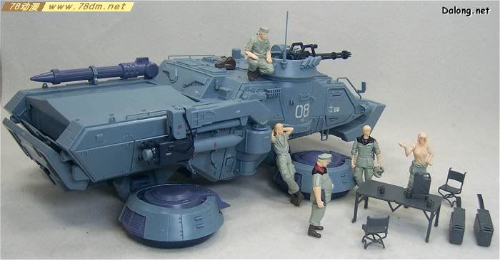 U.C.HG系列高达模型介绍 E.F.G.F MS[G] Platton Briefig set E.F.G.F.MS搜索车