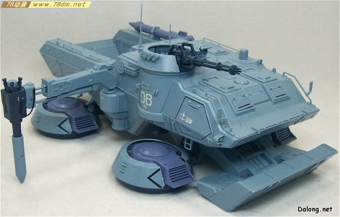 U.C.HG系列高达模型介绍 E.F.G.F MS[G] Platton Briefig set E.F.G.F.MS搜索车