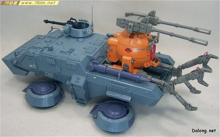U.C.HG系列高达模型介绍 E.F.G.F MS[G] Platton Briefig set E.F.G.F.MS搜索车