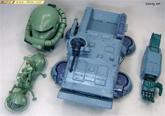 U.C.HG系列高达模型介绍 E.F.G.F Anti MS Squad set 地球联邦军反MS特种兵小队