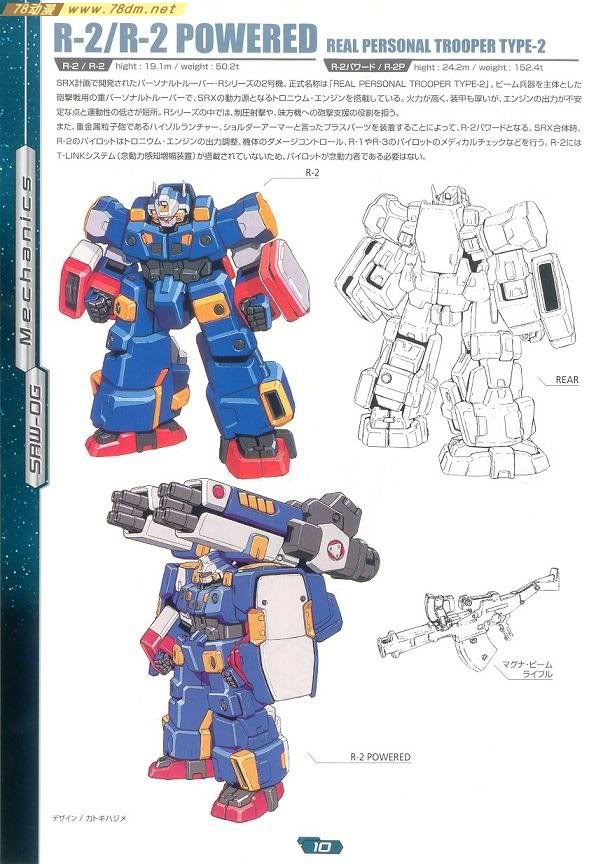 机战原创机体介绍 R-2/R-2 POWERED