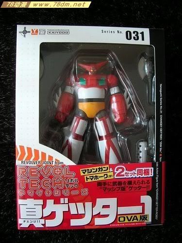 海洋堂 转轮科技 山口式 031号 OVA版三一1（OVA版ゲッター1）