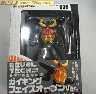 海洋堂 转轮科技 山口式 039号 金刚面部开启ver.（ガイキングフェイスオープンVer.）